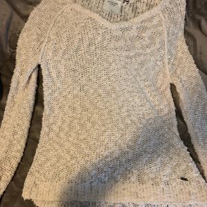 Cream sweater